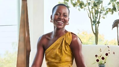 Lupita Nyong'o (LA home) - via Crate & Barrel