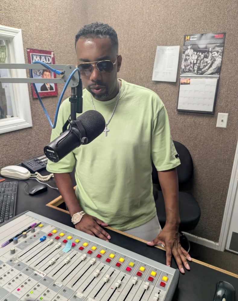Michael J creates new radio (courtesy of Hobson PR)