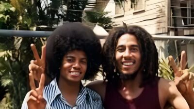Michael Jackson and Bob Marley