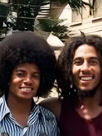 Michael Jackson and Bob Marley