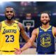 LeBron James and Stephen Curry - AI GENERATED