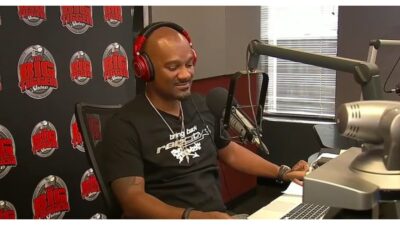 Big Tigger on V-103 morning show