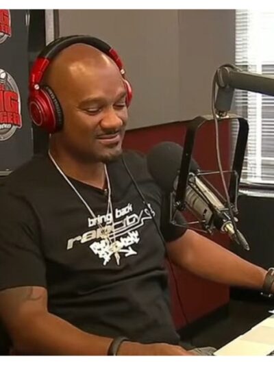 Big Tigger on V-103 morning show