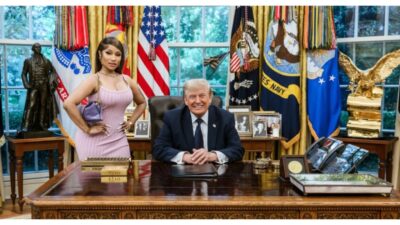 Nicki Minaj Gets Presidential Shout-Out at Rose Garden Club Lunch