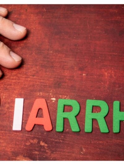 diarrhea spelled out with blocks