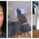 Asha Gilbert pole dancing mishap