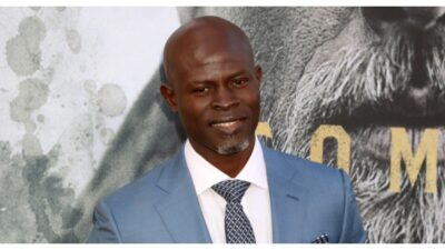 Djimon Hounsou at LA movie premiere