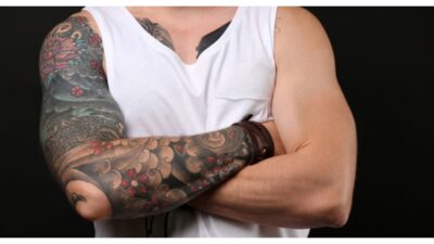 tattooed man