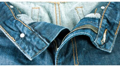 Men blue jeans