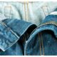 Men blue jeans