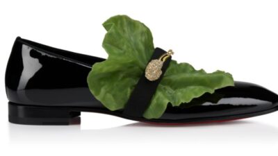 Jaden Smith $1,890 Christian Louboutin Loafers Featuring a Snail and Lettuce
