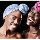 black women wearing bonnets