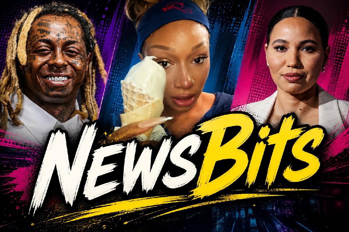 NewsBits - Lil Wayne Megan Thee Stallion Jurnee Smollett