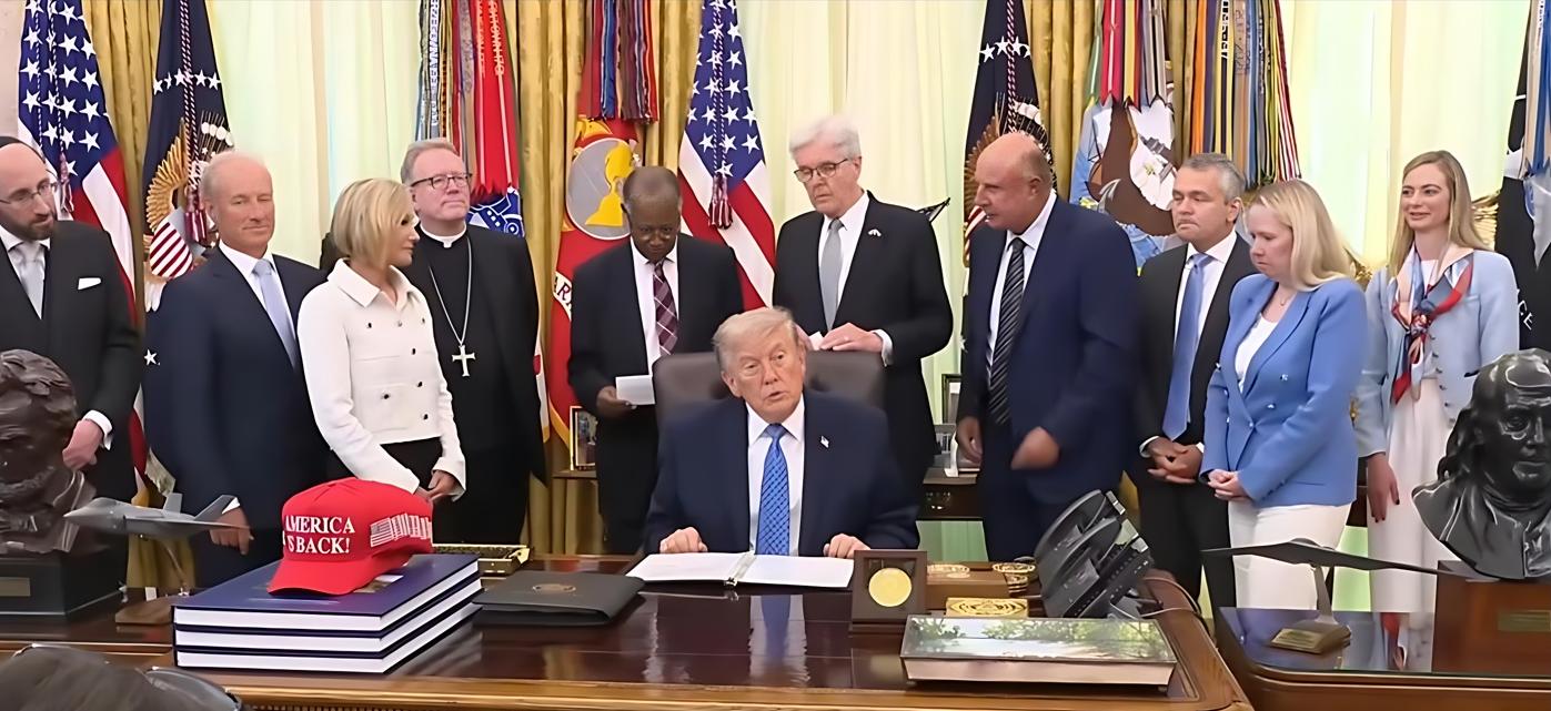 President Trump Receives Presentation of the Religious Liberty Commission Report - screenshot.jpg