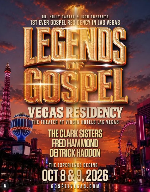 Clark Sisters, Fred Hammond & Deitrick Haddon Join Vegas Gospel Residency