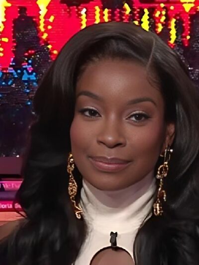 Shamea Morton on WWHL - YouTube screenshot
