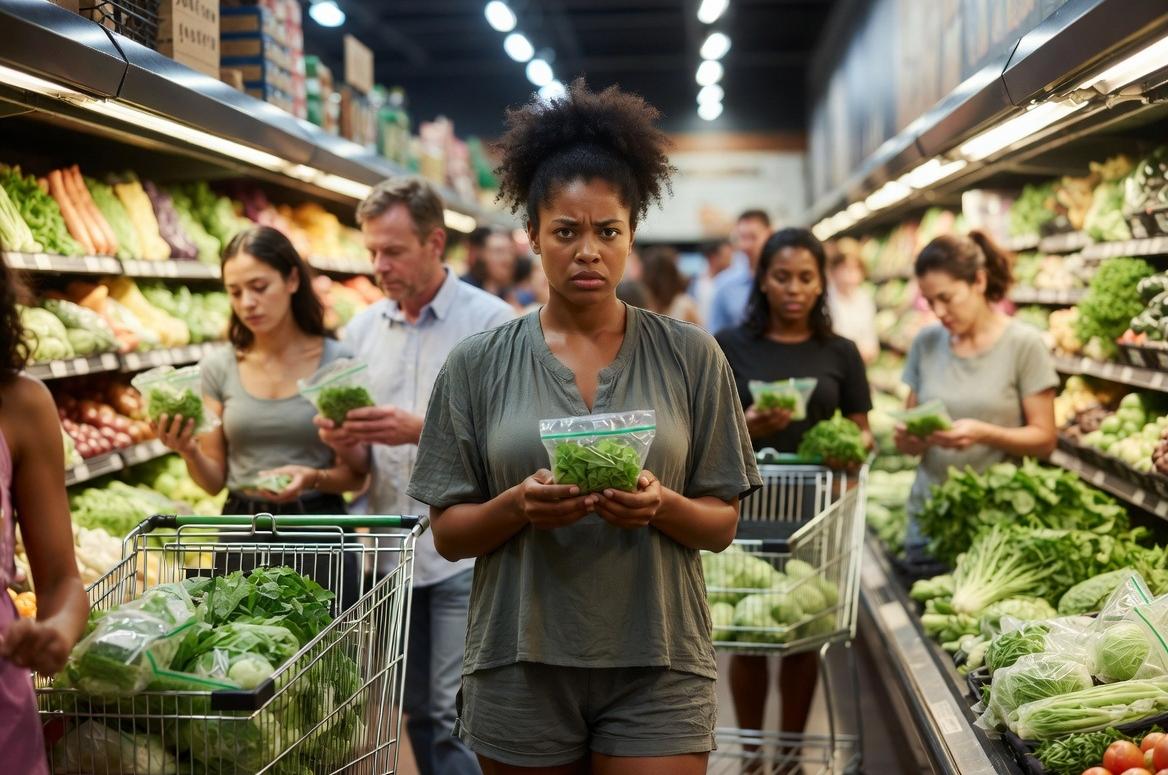 Shoppers gave the bagged salad a second look - via eurAI