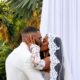 Tyler Lepley and Miracle Watts (wedding kiss) - screenshot