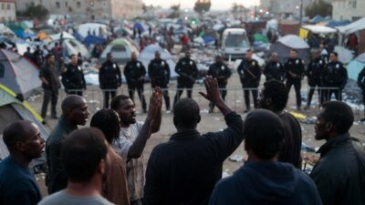Vulnerable Black Residents Endure Skid Row Dangers - via eurAI