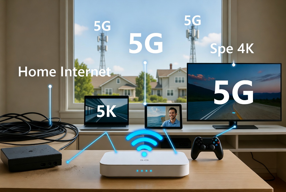 Americans Switch to 5G Home Internet