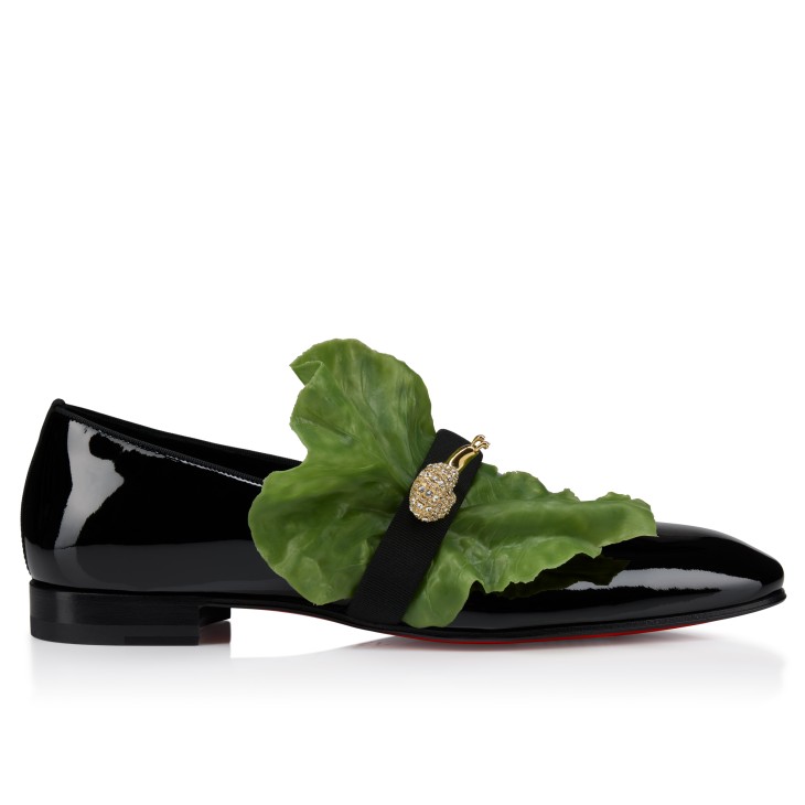 Jaden Smith $1,890 Christian Louboutin Loafers Featuring a Snail and Lettuce