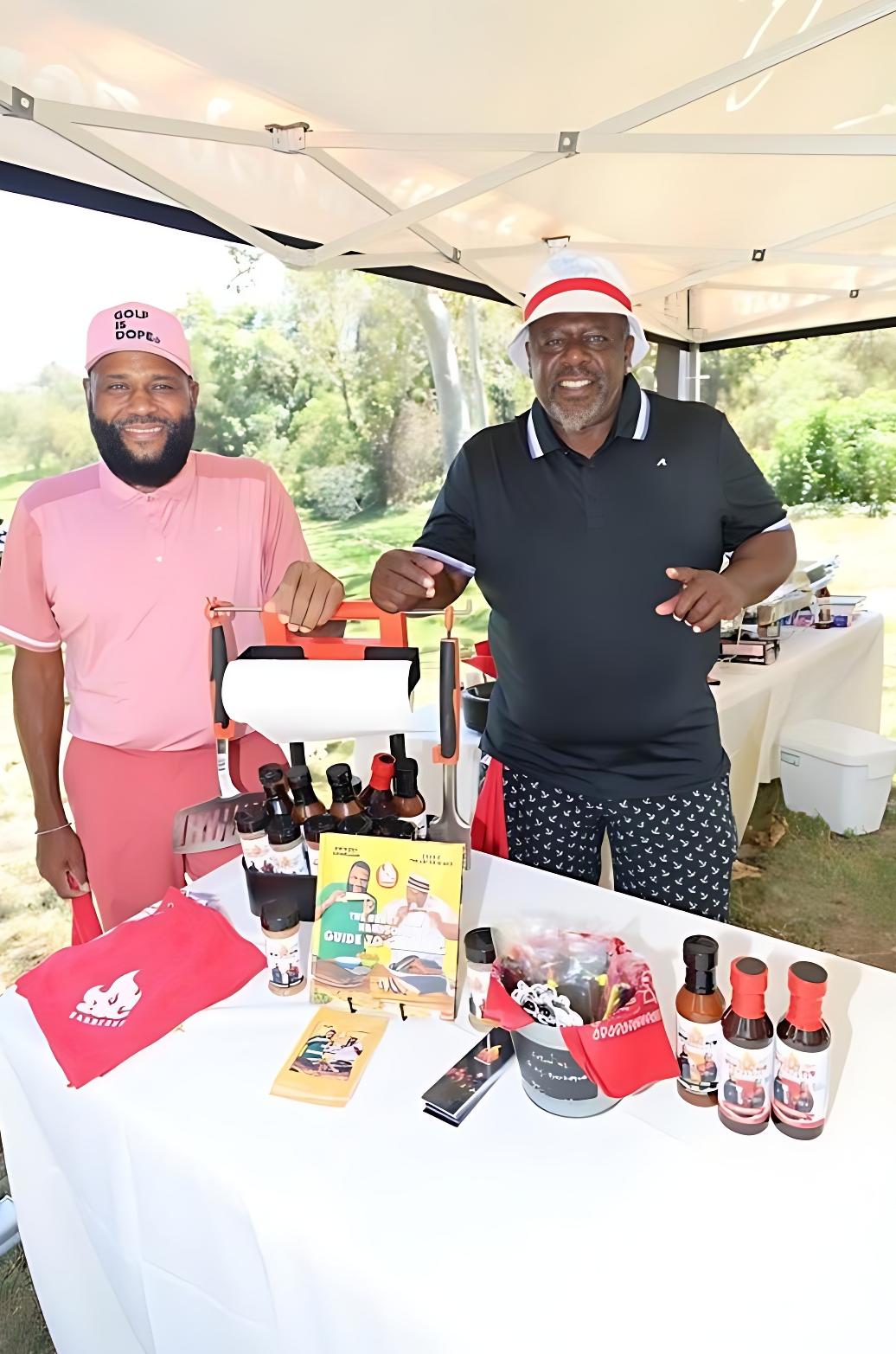 13th Annual Celebrity Golf Classic Anthony Anderson and Cedric The Entertainer - Photo Arnold Turner