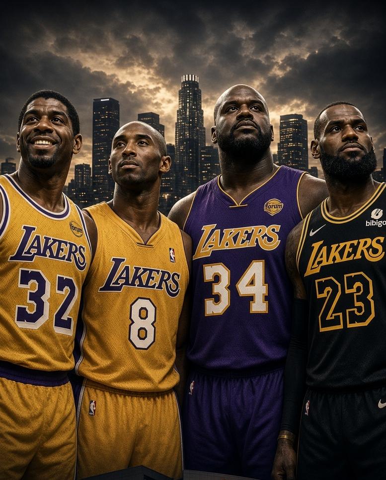 Black Laker Icons who embodied excellence and power - via eurAI