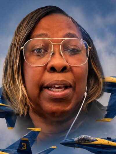 Candy Whitehurst and Blue Angels - screenshot/depositphotos