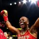 Claressa Shields (after beating Kaye Scott) - screenshot