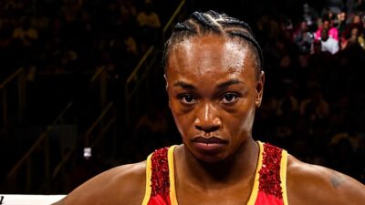 Claressa Shields (before beating Kaye Scott) - screenshot.jpg