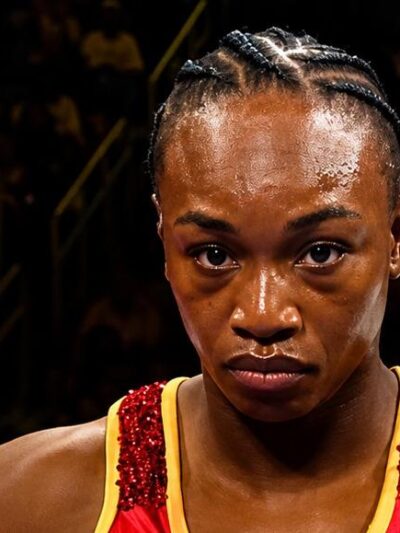 Claressa Shields (before beating Kaye Scott) - screenshot.jpg