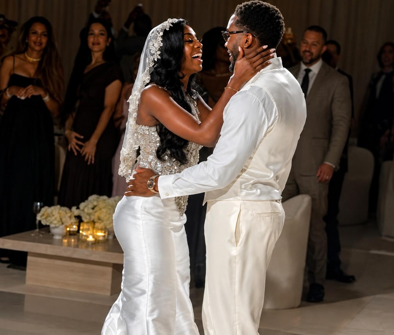 Coco Jones and Donovan Mitchell wedding - YouTube screenshot
