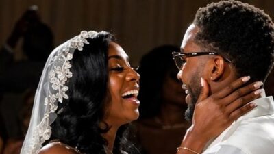 Coco Jones and Donovan Mitchell wedding - YouTube screenshot