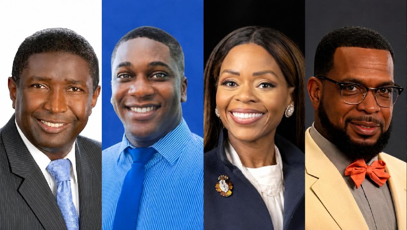 Dale Holness, Elijah Manley, Sheila Cherfus-McCormick, Luther Campbell