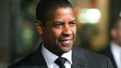 Denzel Washington at the The Book of Eli premiere