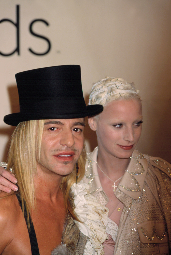 John Galliano at the Vogue Fashion Awards