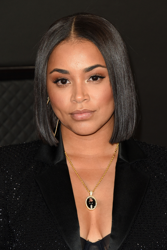 Lauren London at the Grammy Awards