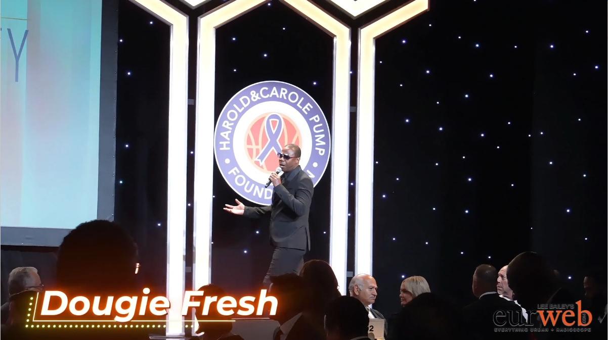 Dougie Fresh at Pump Foundation gala - screenshot