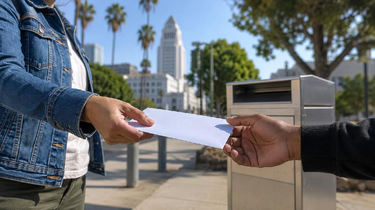 Following a ballot from voter to election officials - via eurAI