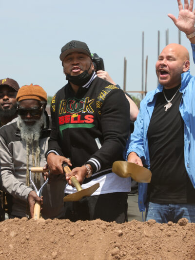 Groundbreaking of the Hip Hop Museum (instagram)