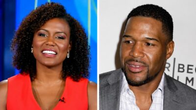 Janai Norman and Michael Strahan (screenshot/depositphotos)