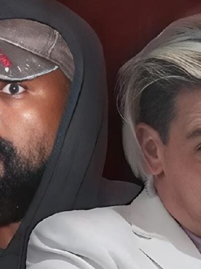 Kanye West and Milo Yiannopoulos - Getty