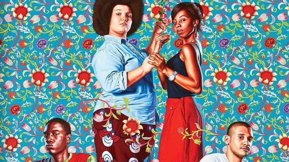 Kehinde Wiley's Young Artists After Siamesas 1960