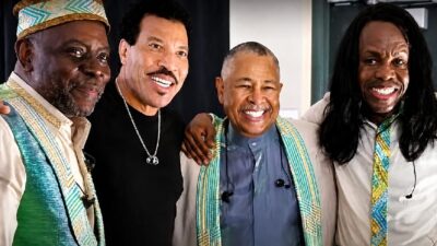 Lionel Richie and Earth, Wind & Fire - via Instagram