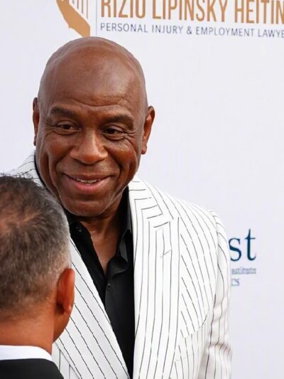 Magic Johnson at Pump Foundation gala - screenshot
