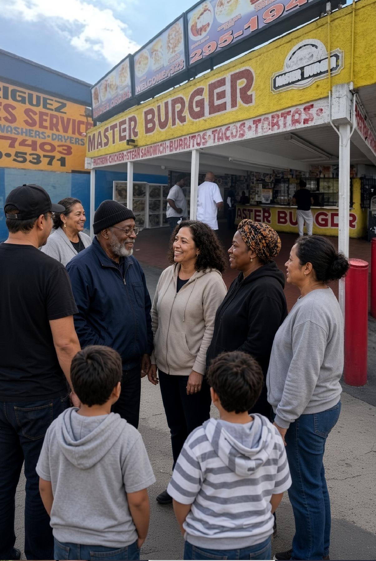 Master Burger Black and Brown unity over division - via eurAI