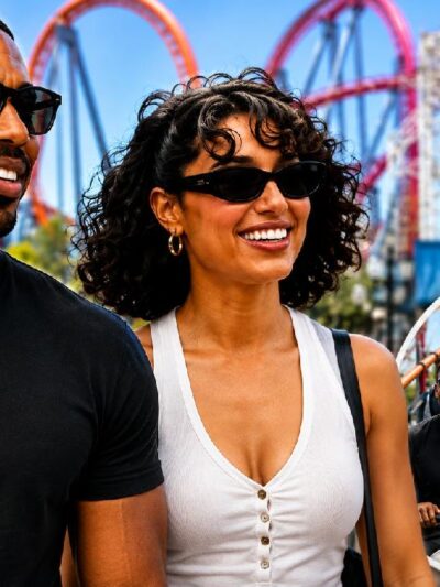 Michael B Jordan and RAYE