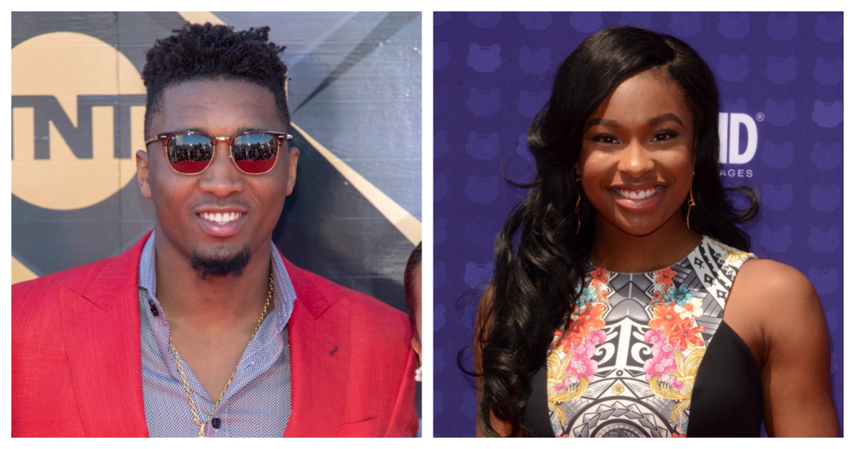 Donovan Mitchell and Coco Jones tie the knot