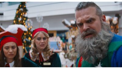 David Harbour reprises his role as Santa Claus