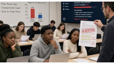 Black Students Are Disproportionately Falsely Accused of Using AI